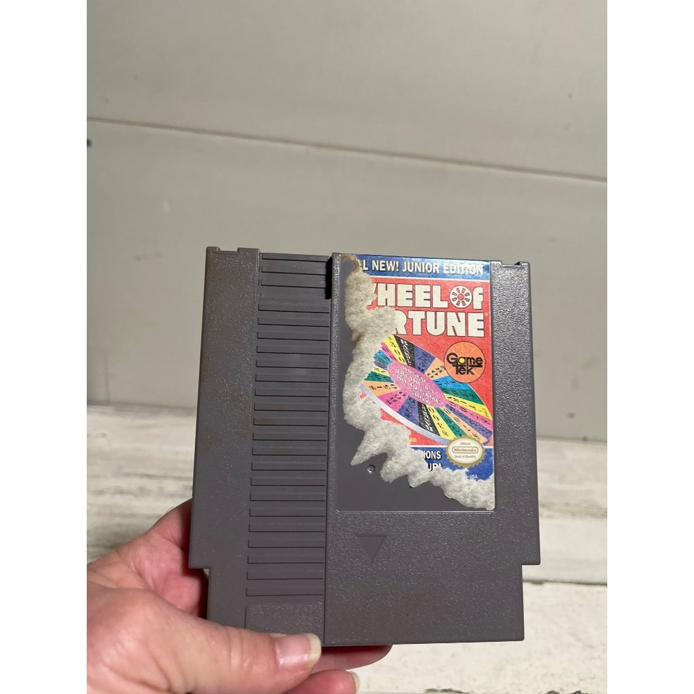 Wheel of Fortune NES game circa 1985